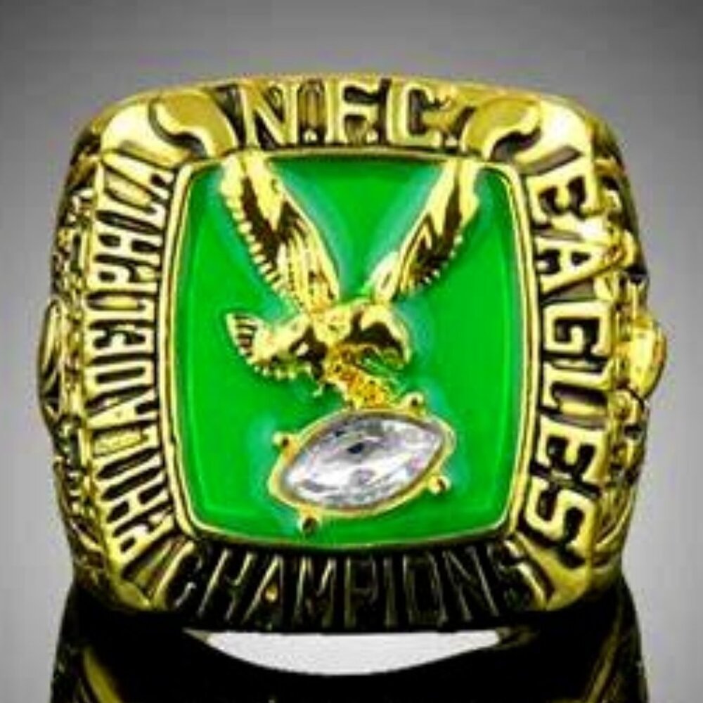 Philadelphia Eagles Championship Ring... USA Premium Version